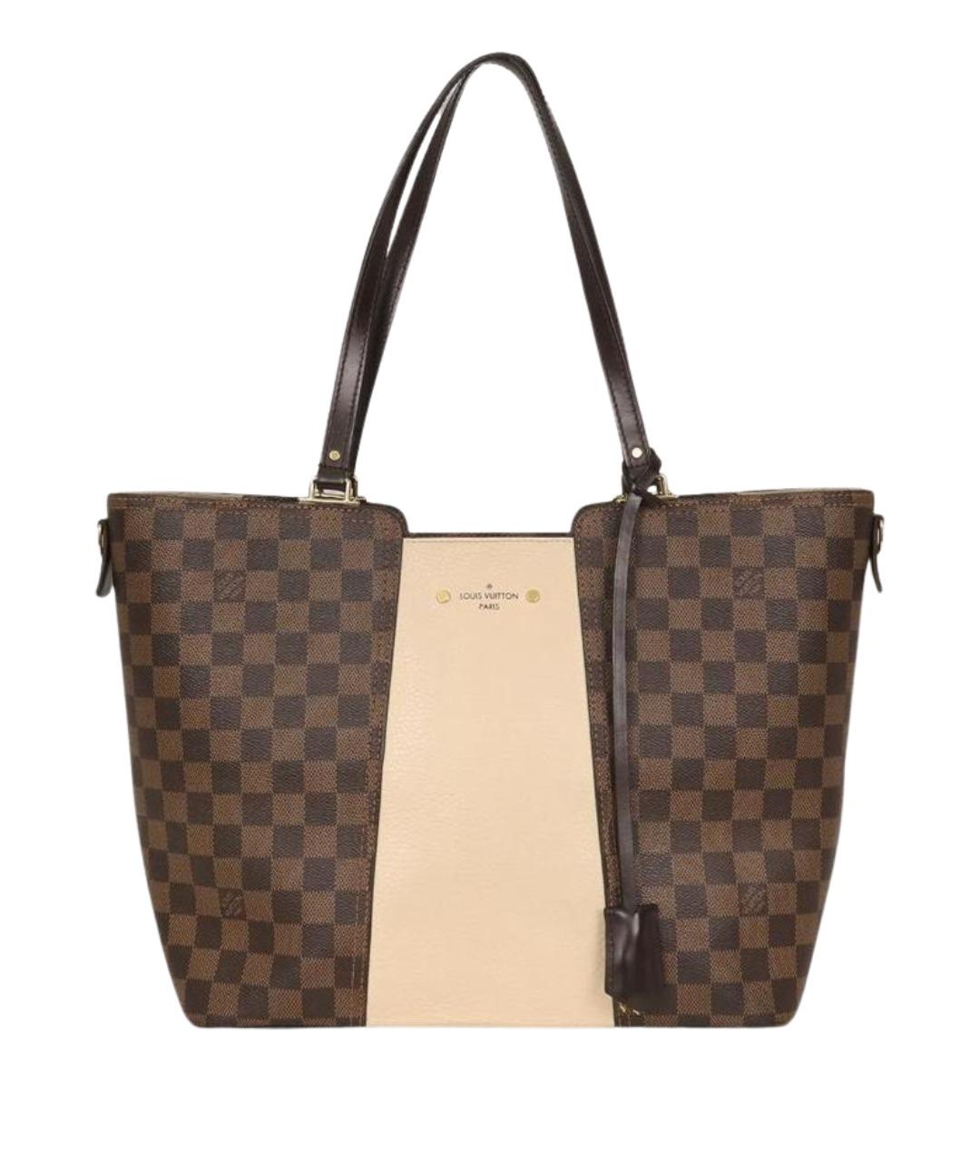 LOUIS VUITTON Коричневая сумка тоут, фото 1