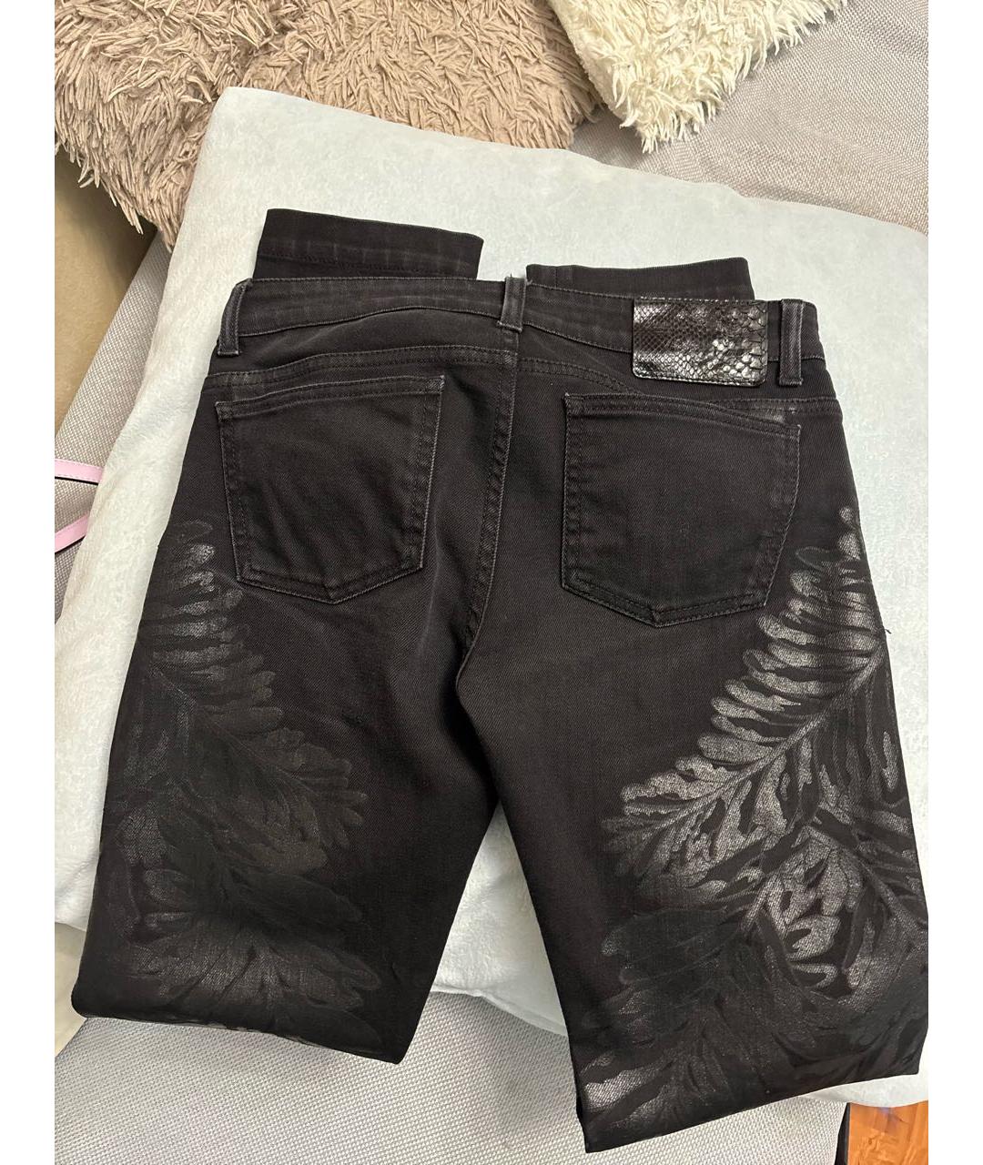 GUCCI Черные хлопко-эластановые джинсы слим, фото 6