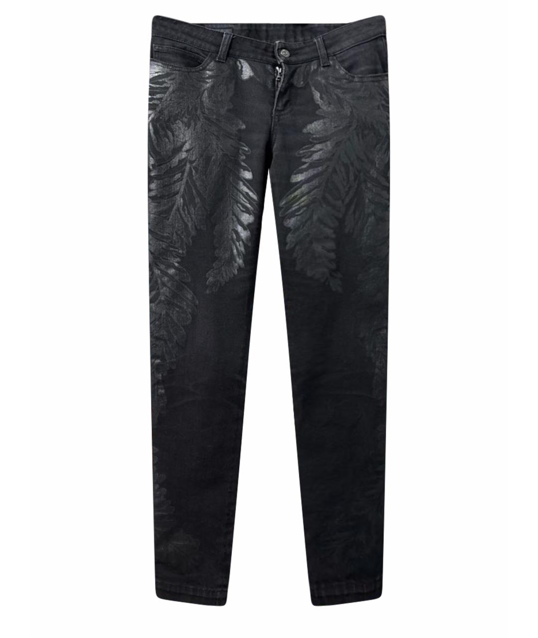 GUCCI Черные хлопко-эластановые джинсы слим, фото 1