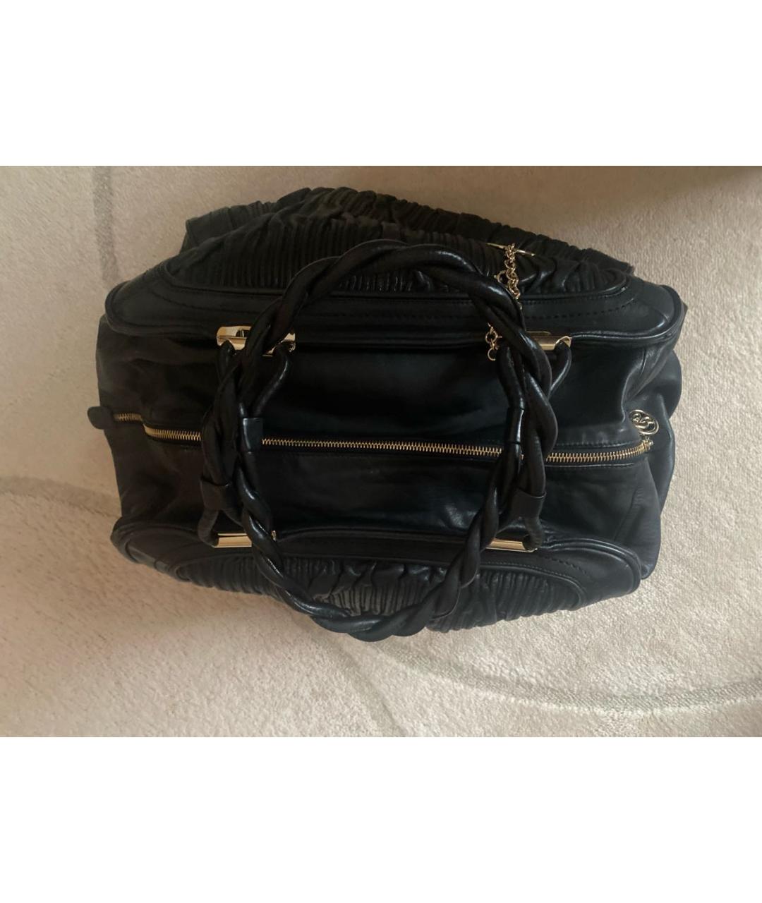 BALLY Черная кожаная сумка через плечо, фото 3