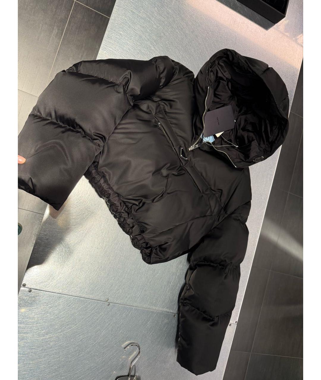 PRADA Черный пуховик, фото 2