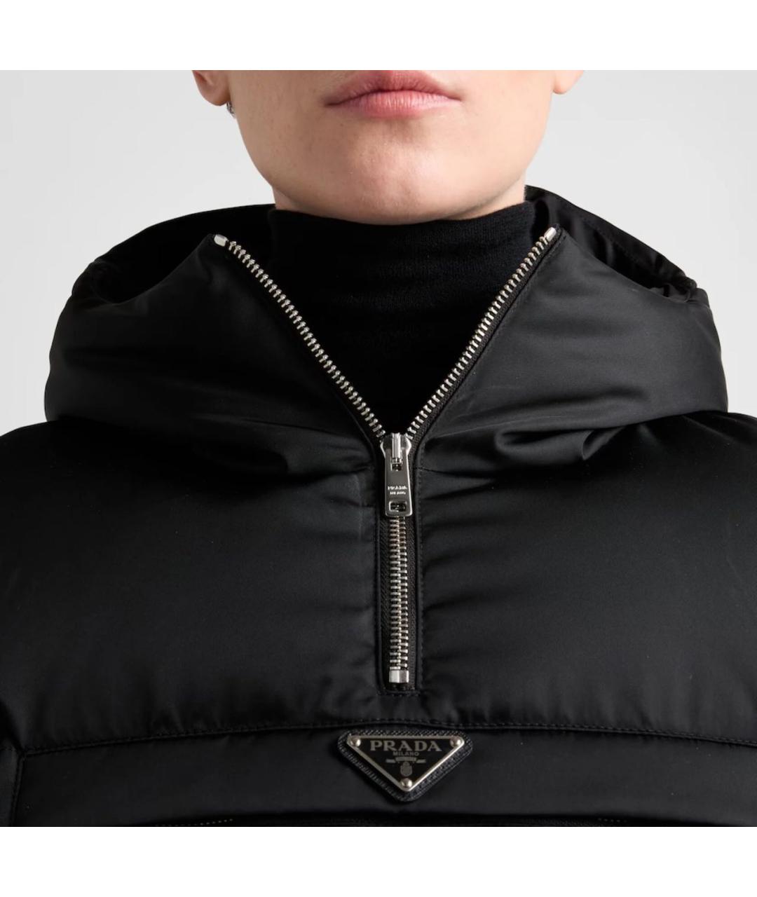 PRADA Черный пуховик, фото 6