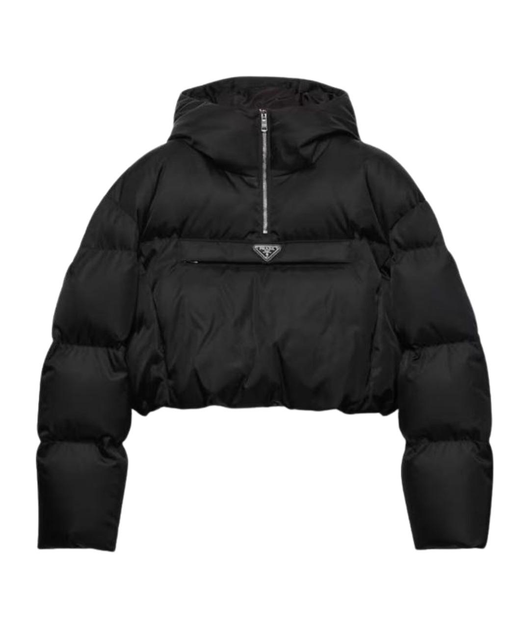 PRADA Черный пуховик, фото 1