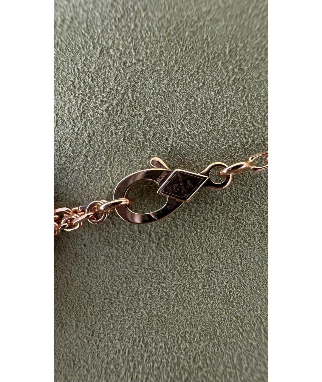 VAN CLEEF & ARPELS Золотое колье из розового золота, фото 7