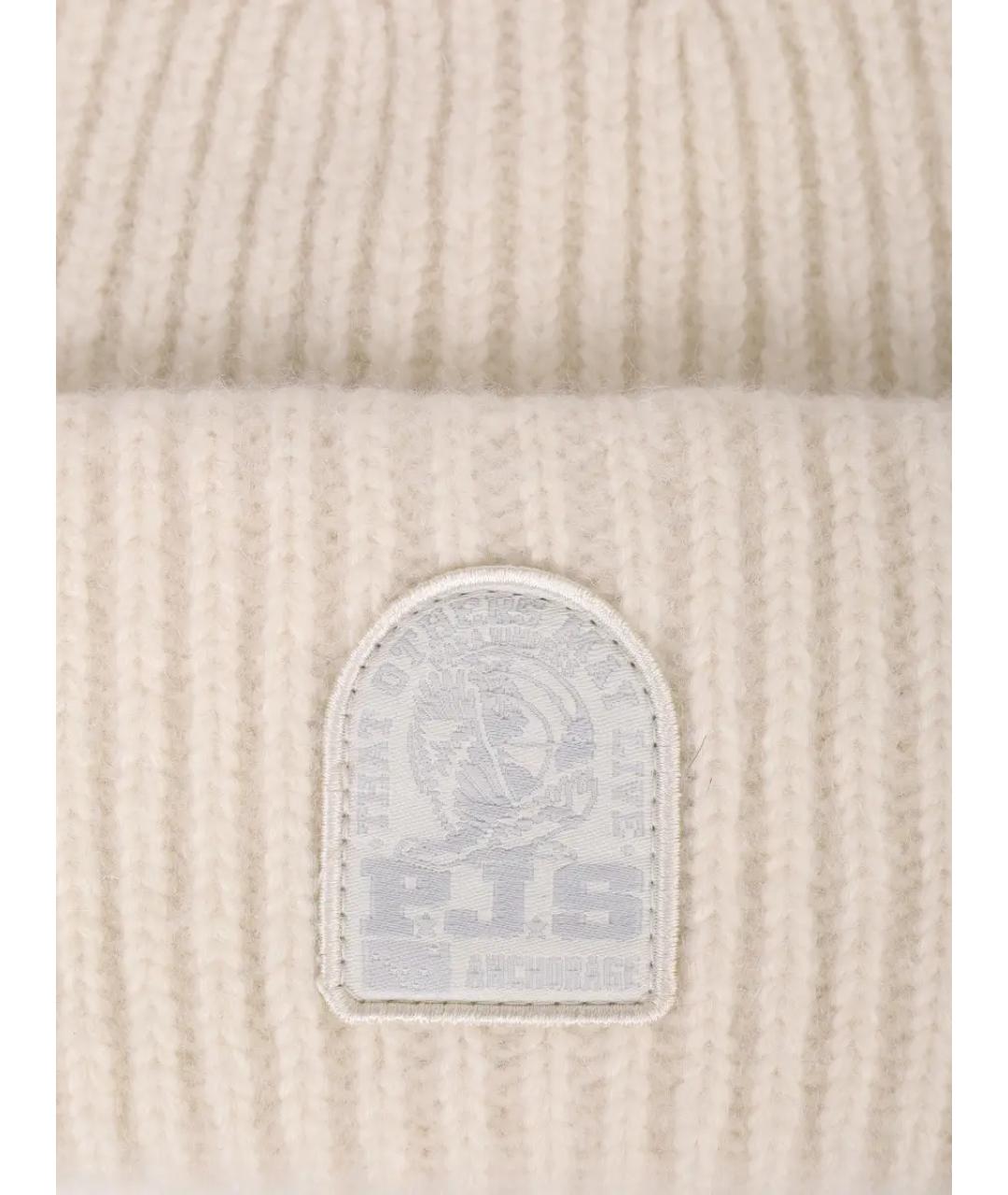 PARAJUMPERS Белая шерстяная шапка, фото 3