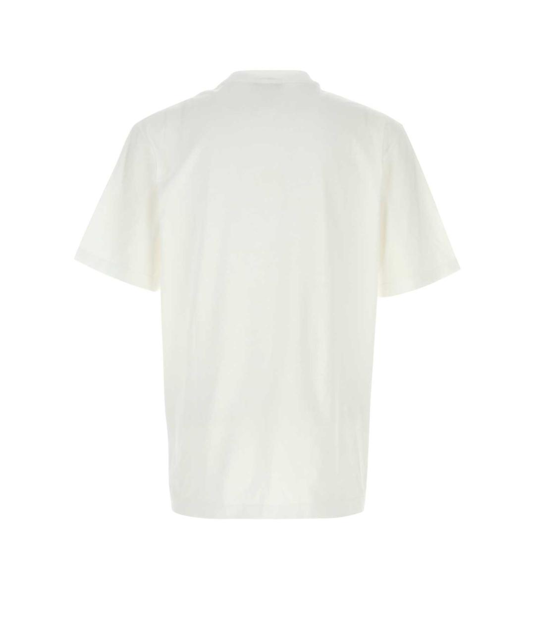 VERSACE Белая хлопковая футболка, фото 2