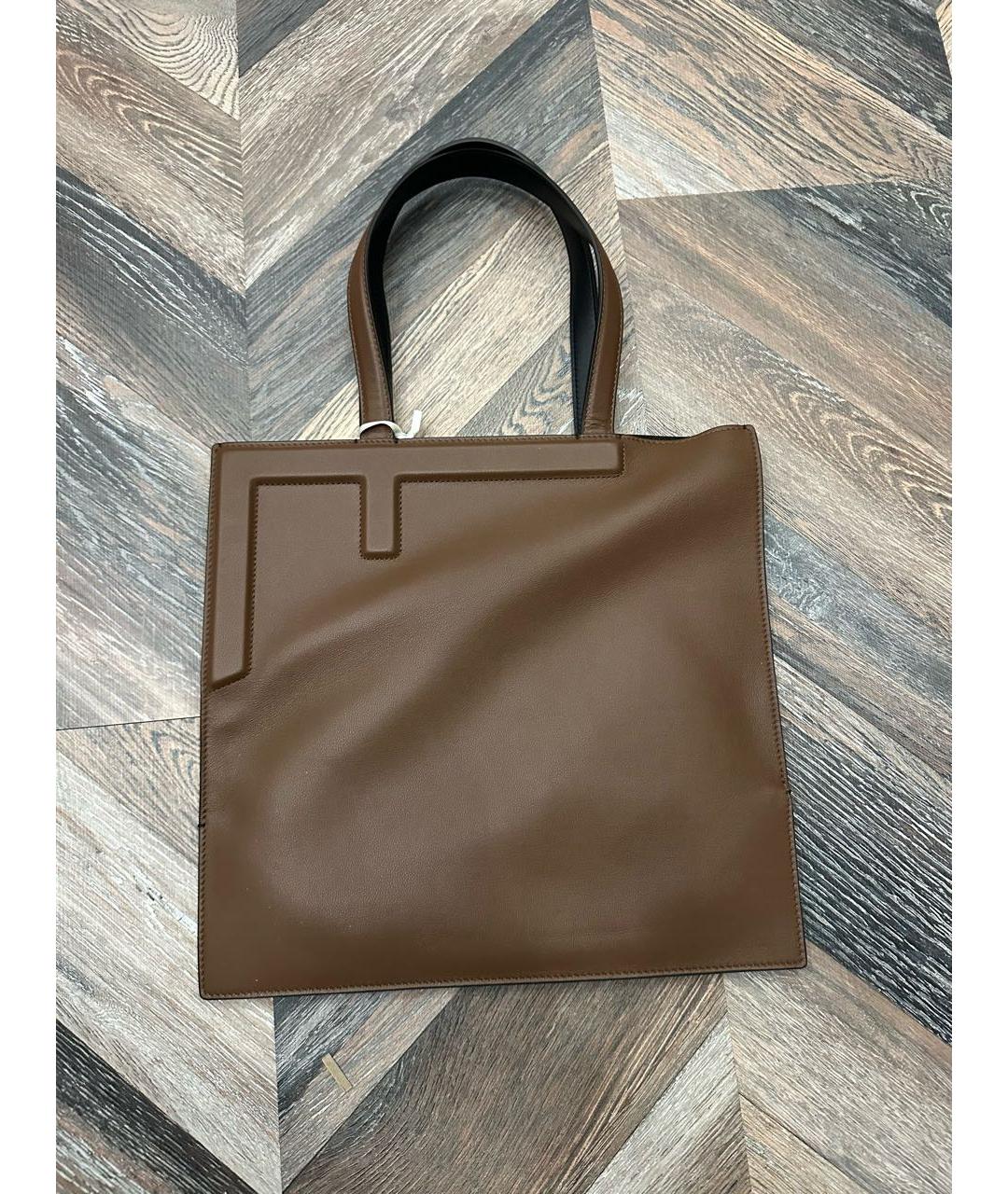 FENDI Мульти кожаная сумка с короткими ручками, фото 6