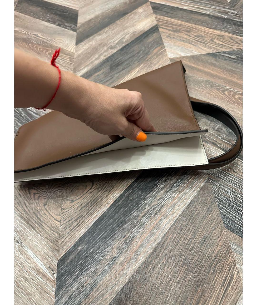 FENDI Мульти кожаная сумка с короткими ручками, фото 4