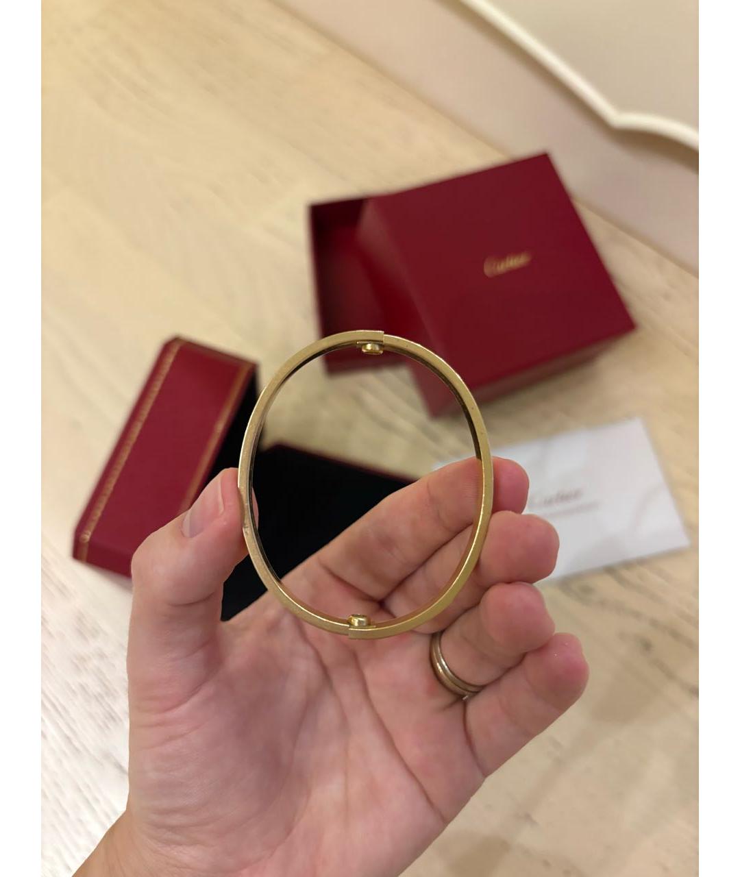 CARTIER Золотой браслет из желтого золота, фото 2