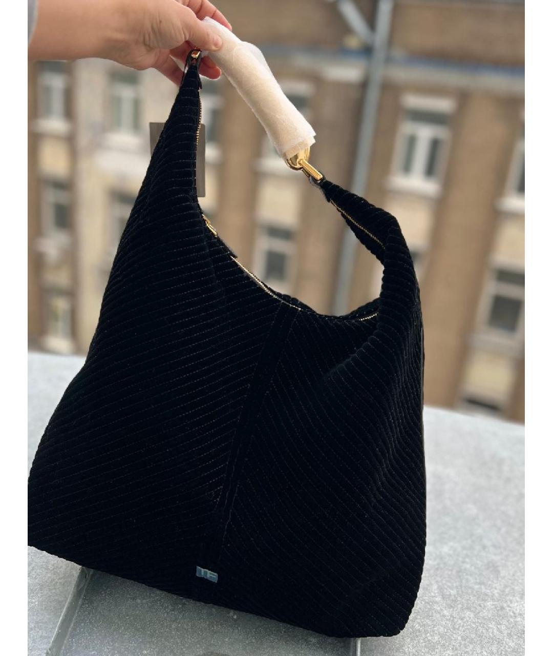 TOM FORD Черная сумка с короткими ручками, фото 9