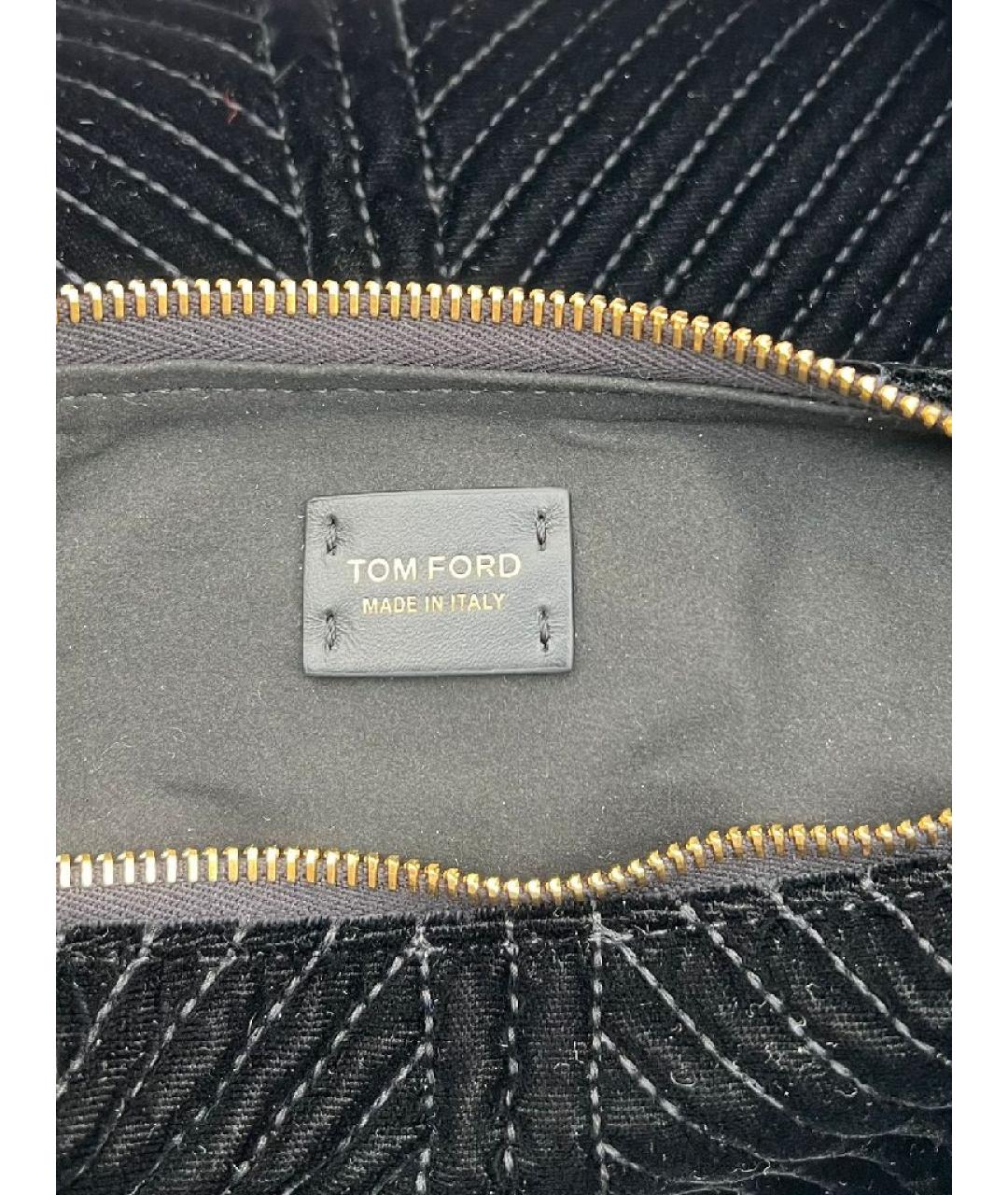 TOM FORD Черная сумка с короткими ручками, фото 3