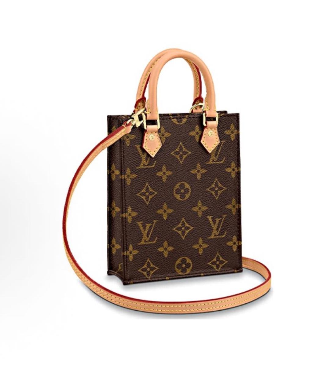 LOUIS VUITTON Коричневая сумка через плечо, фото 5