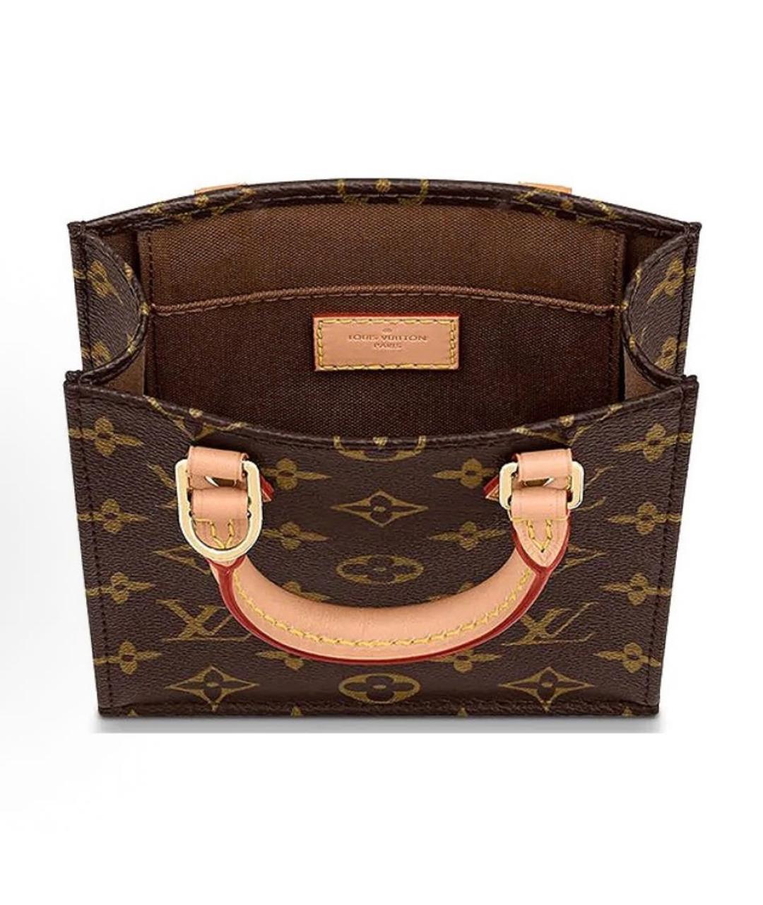 LOUIS VUITTON Коричневая сумка через плечо, фото 4