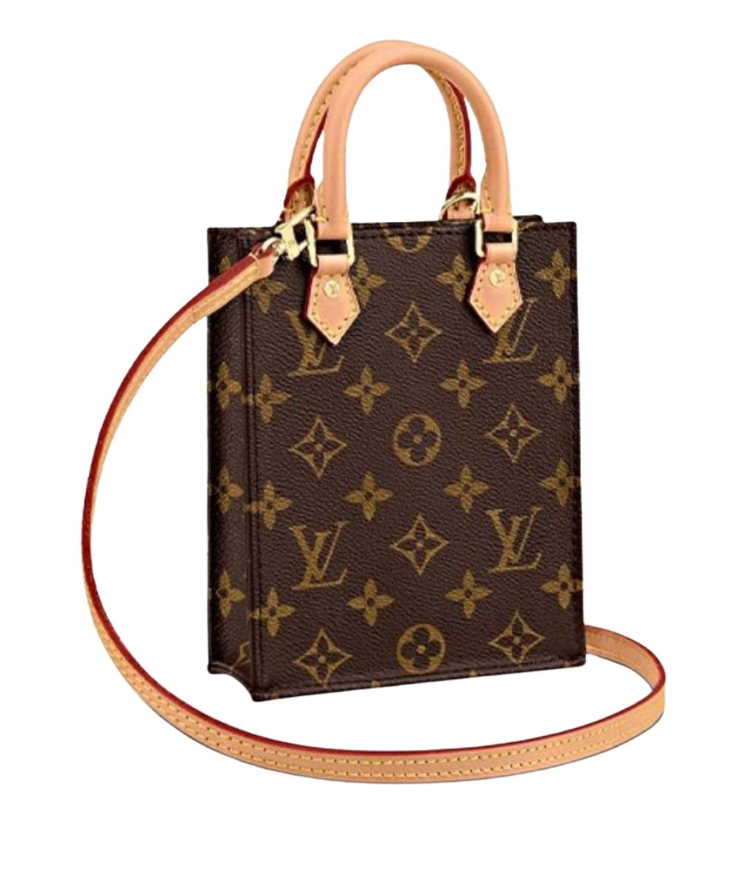 LOUIS VUITTON Коричневая сумка через плечо, фото 1