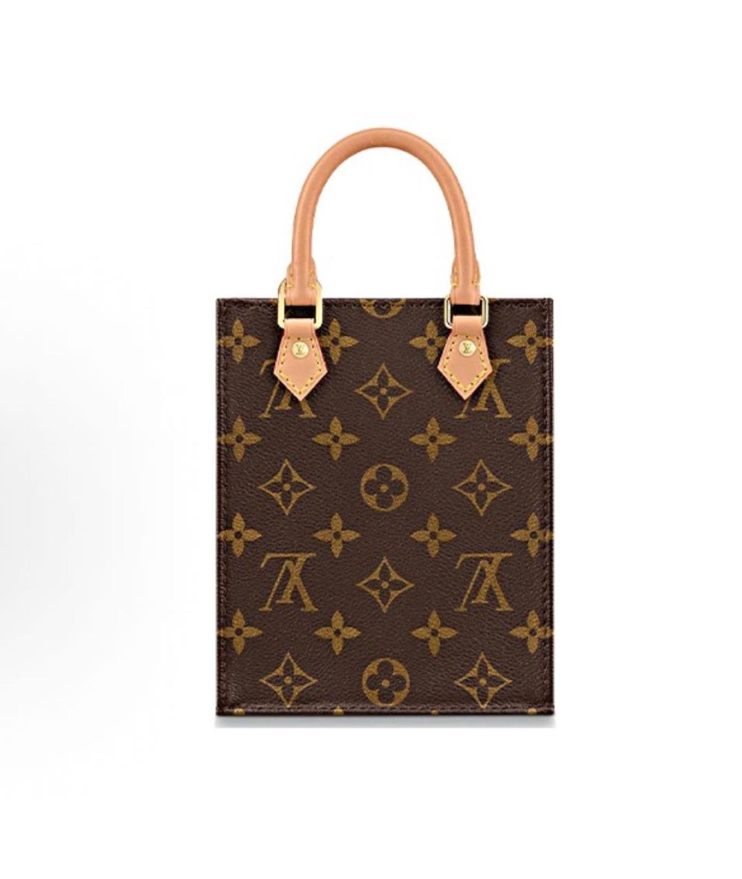 LOUIS VUITTON Коричневая сумка через плечо, фото 3