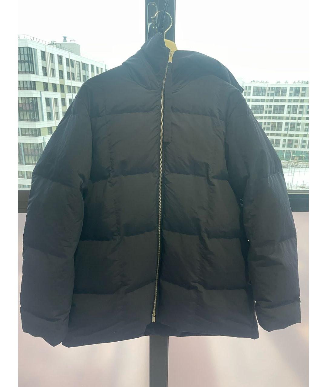 JIL SANDER Темно-синий полиэстеровый пуховик, фото 4