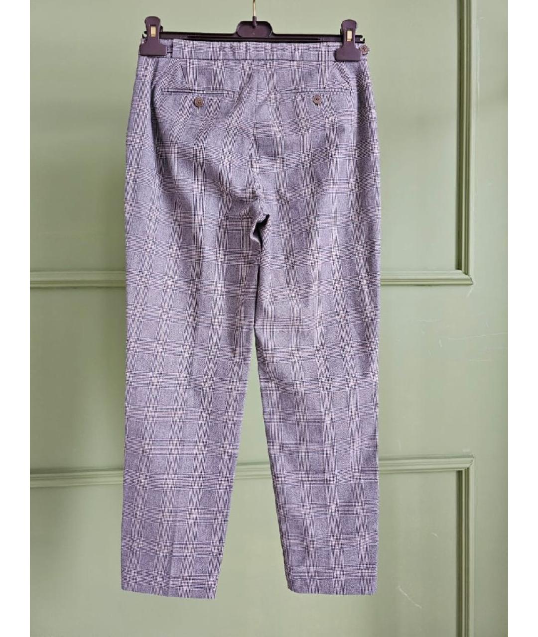 LORO PIANA Бежевые хлопковые прямые брюки, фото 2