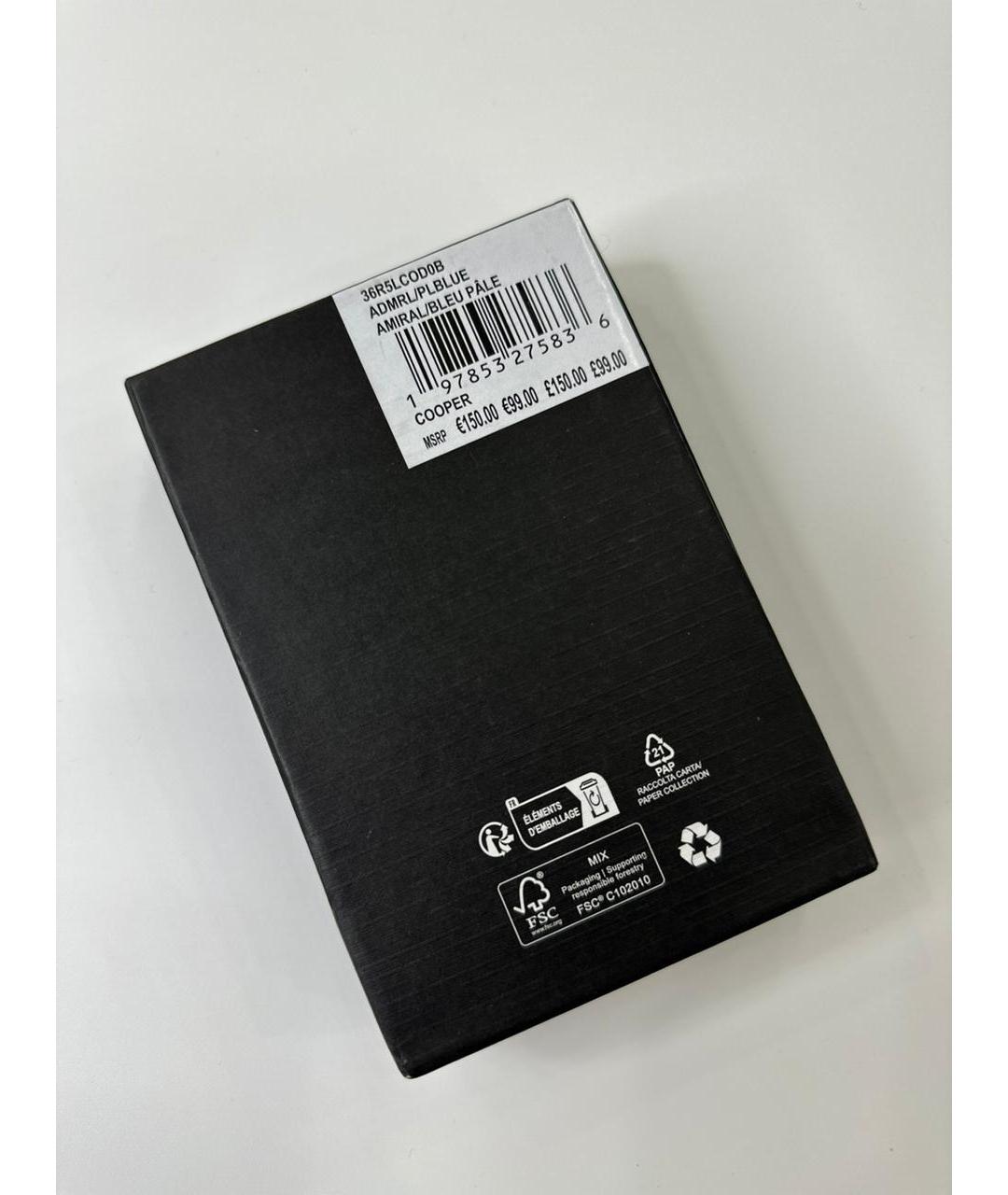 MICHAEL KORS Темно-синий кардхолдер из искусственной кожи, фото 4