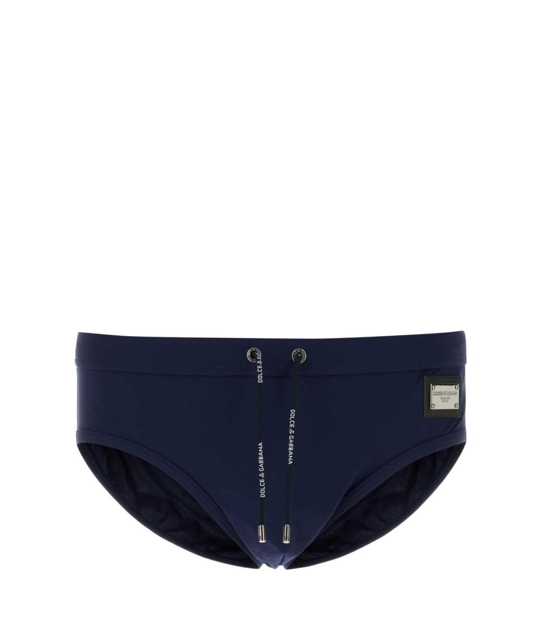 DOLCE&GABBANA Синие полиамидовые плавки, фото 1