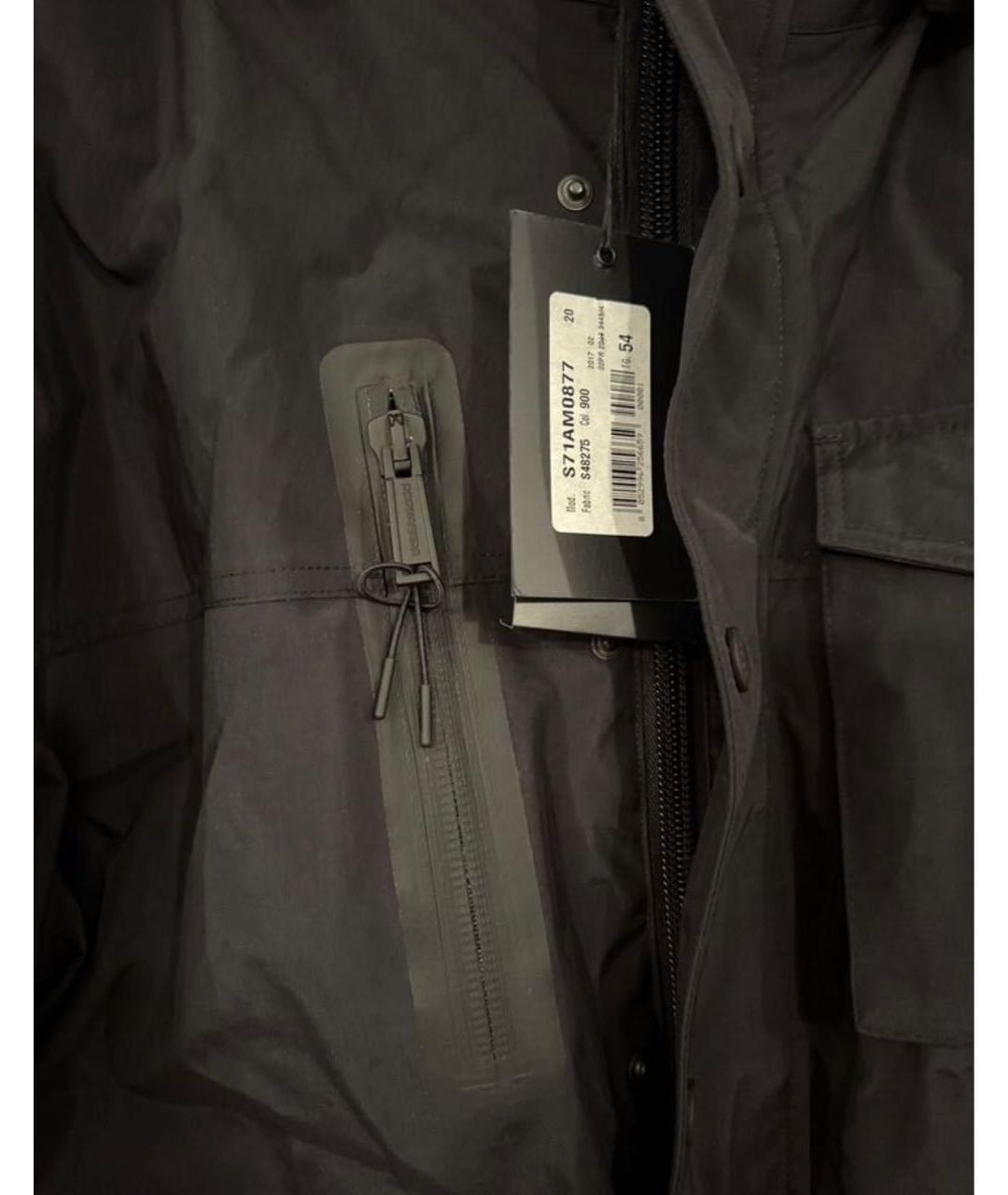 DSQUARED2 Черный полиэстеровый пуховик, фото 3