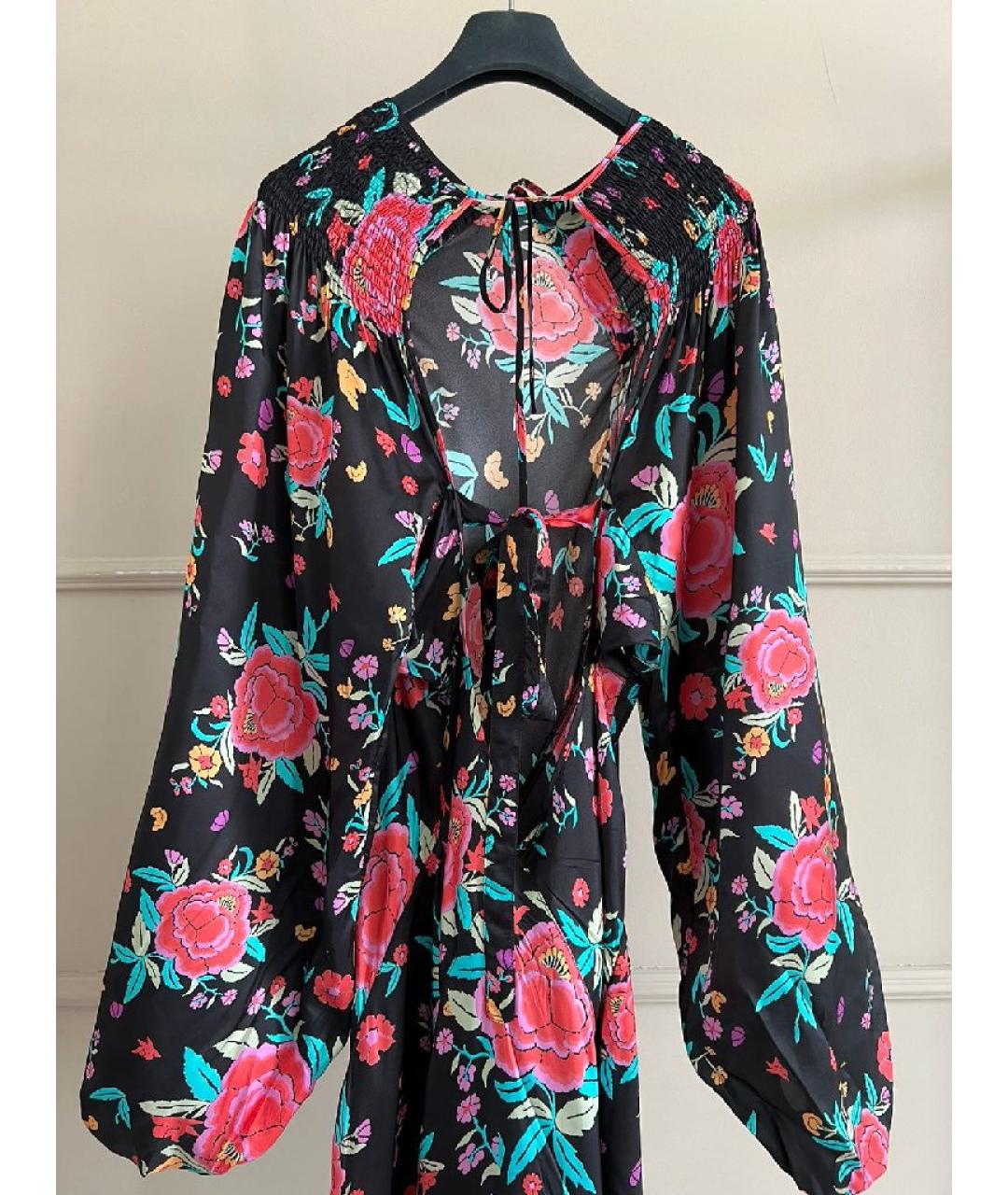 THE ATTICO Красное вискозное повседневное платье, фото 2