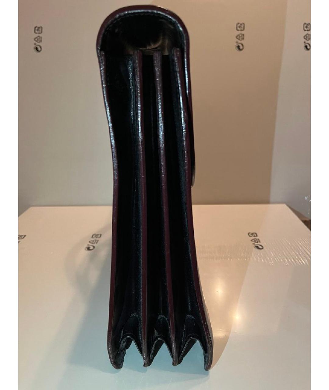 CANALI Черный кожаный портфель, фото 6