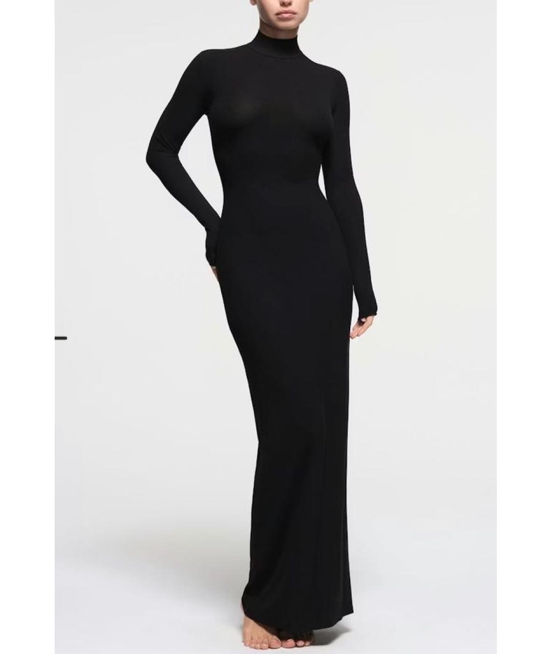 SKIMS Черное повседневное платье, фото 2