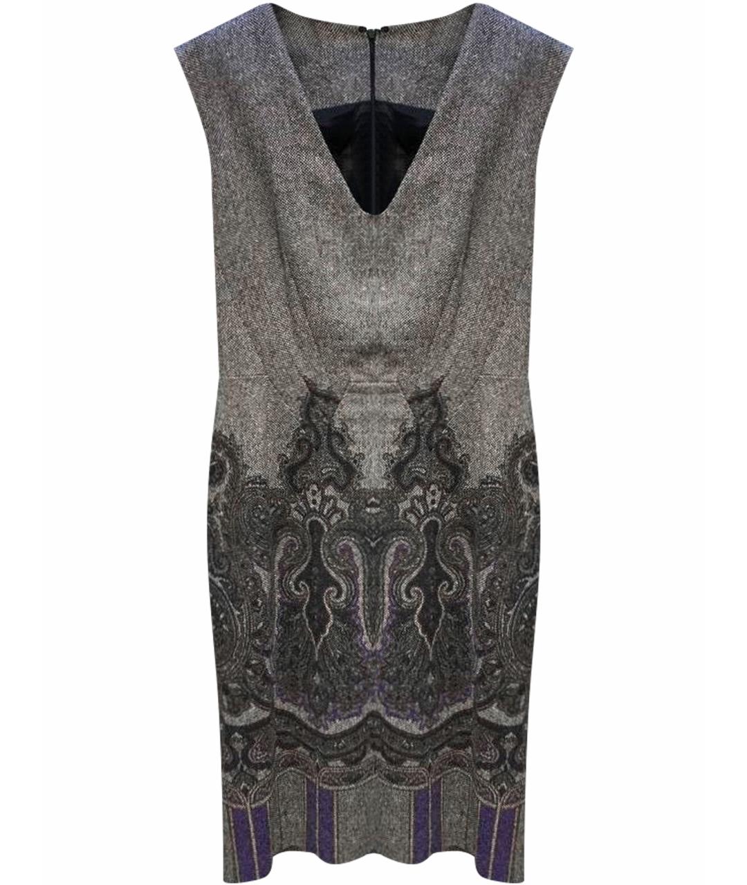 ETRO Серое повседневное платье, фото 1
