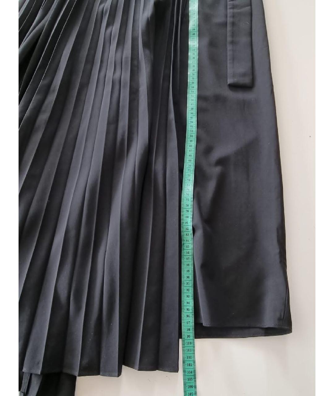 BRUNELLO CUCINELLI Черная вискозная юбка макси, фото 5