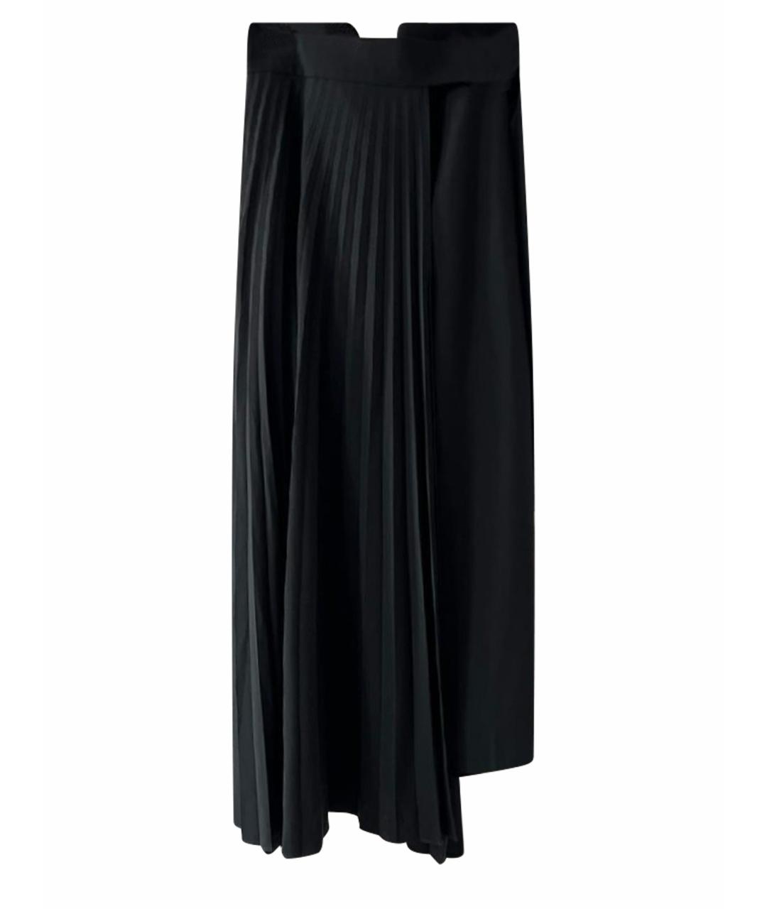 BRUNELLO CUCINELLI Черная вискозная юбка макси, фото 1