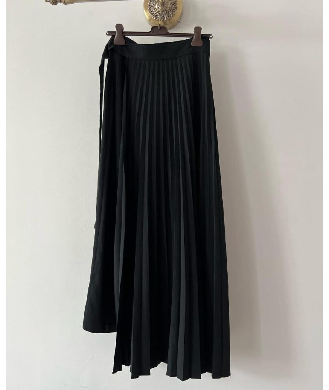 BRUNELLO CUCINELLI Черная вискозная юбка макси, фото 2