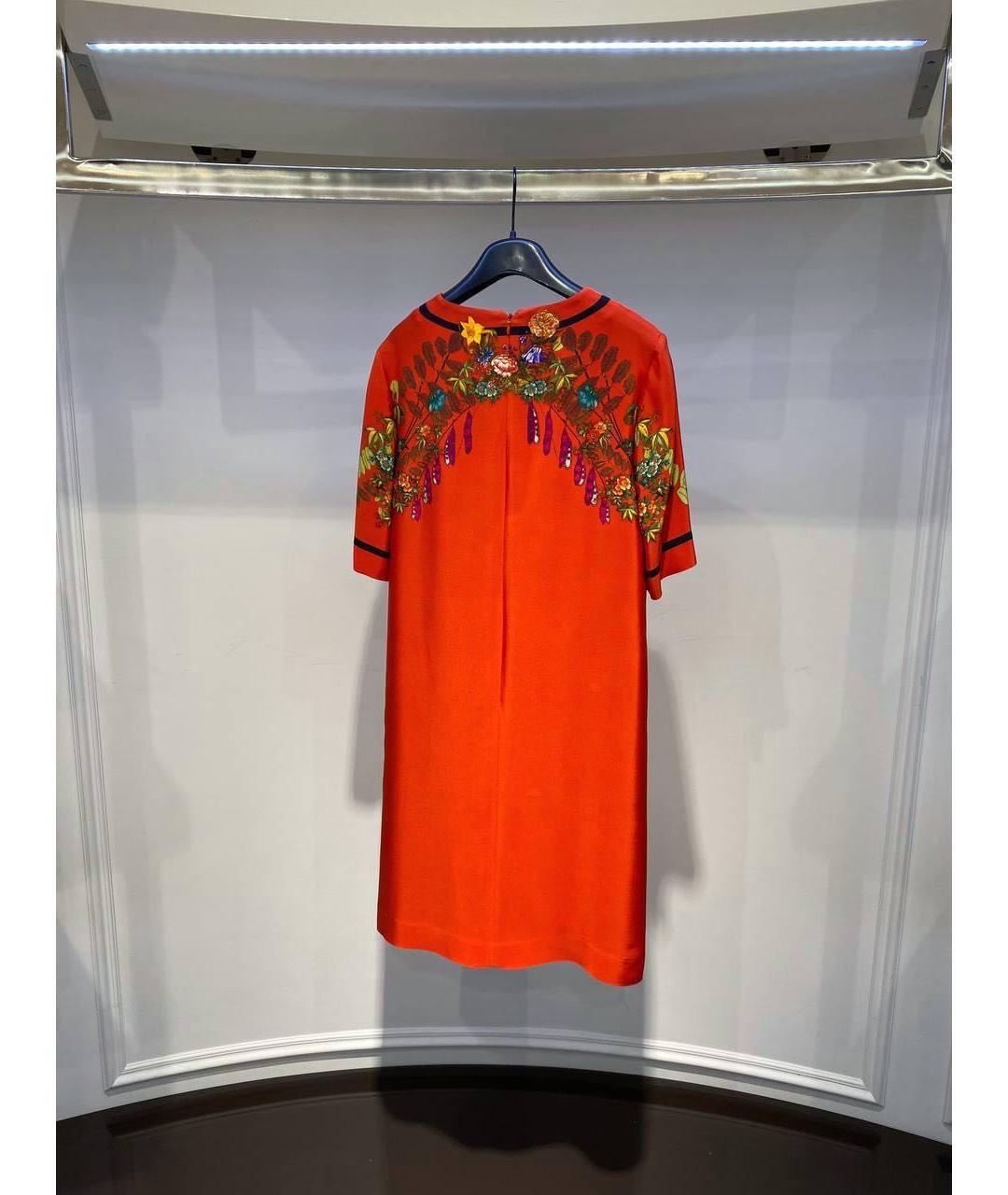 ETRO Красное повседневное платье, фото 2