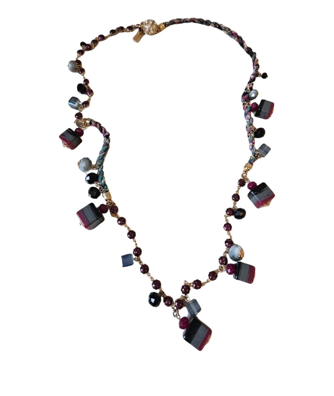 ETRO Бордовое колье, фото 1