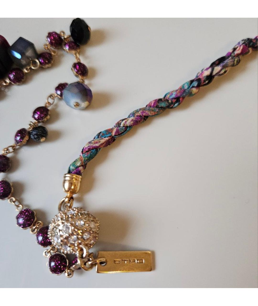 ETRO Бордовое колье, фото 3