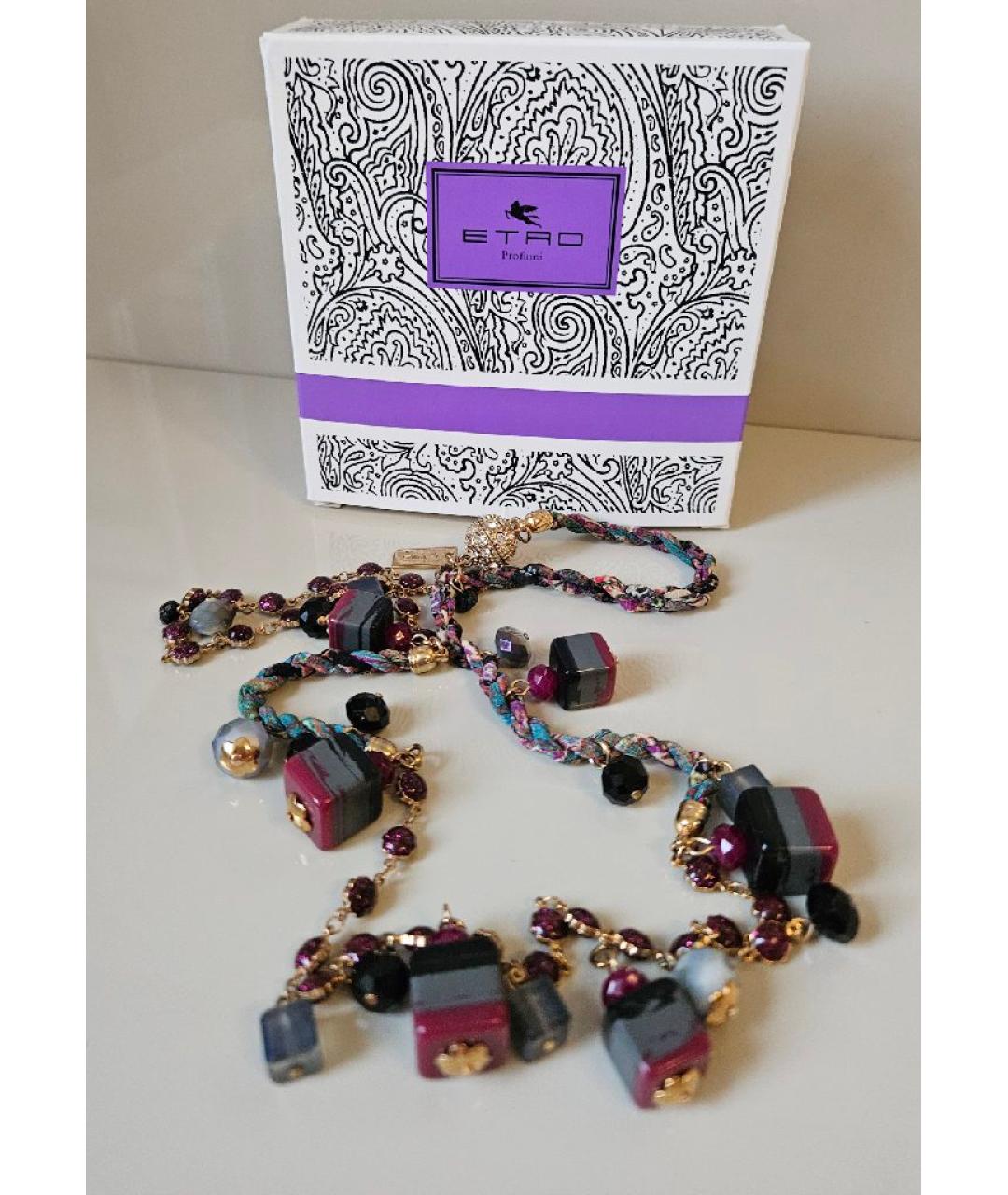 ETRO Бордовое колье, фото 5