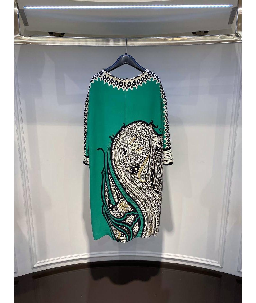 ETRO Мульти хлопковое повседневное платье, фото 2