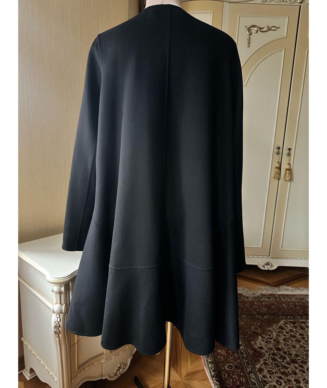 CHRISTIAN DIOR Черное кашемировое пальто, фото 2