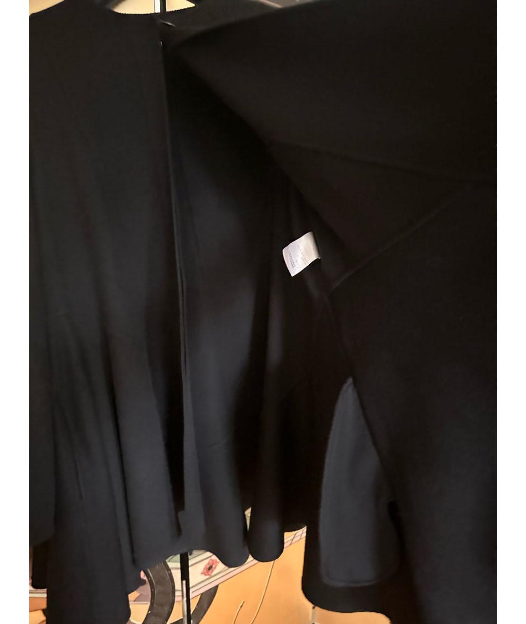 CHRISTIAN DIOR Черное кашемировое пальто, фото 5