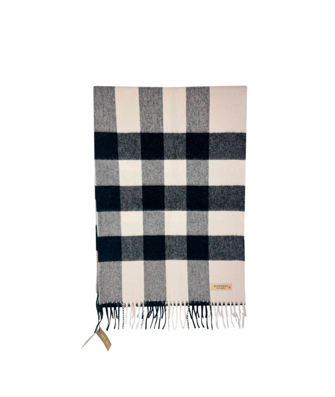BURBERRY Бежевый кашемировый шарф, фото 1