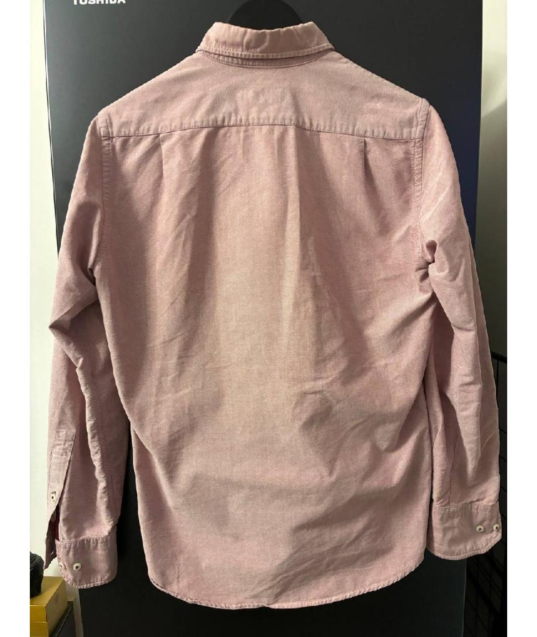 CAROLINA HERRERA Коралловая хлопковая кэжуал рубашка, фото 2