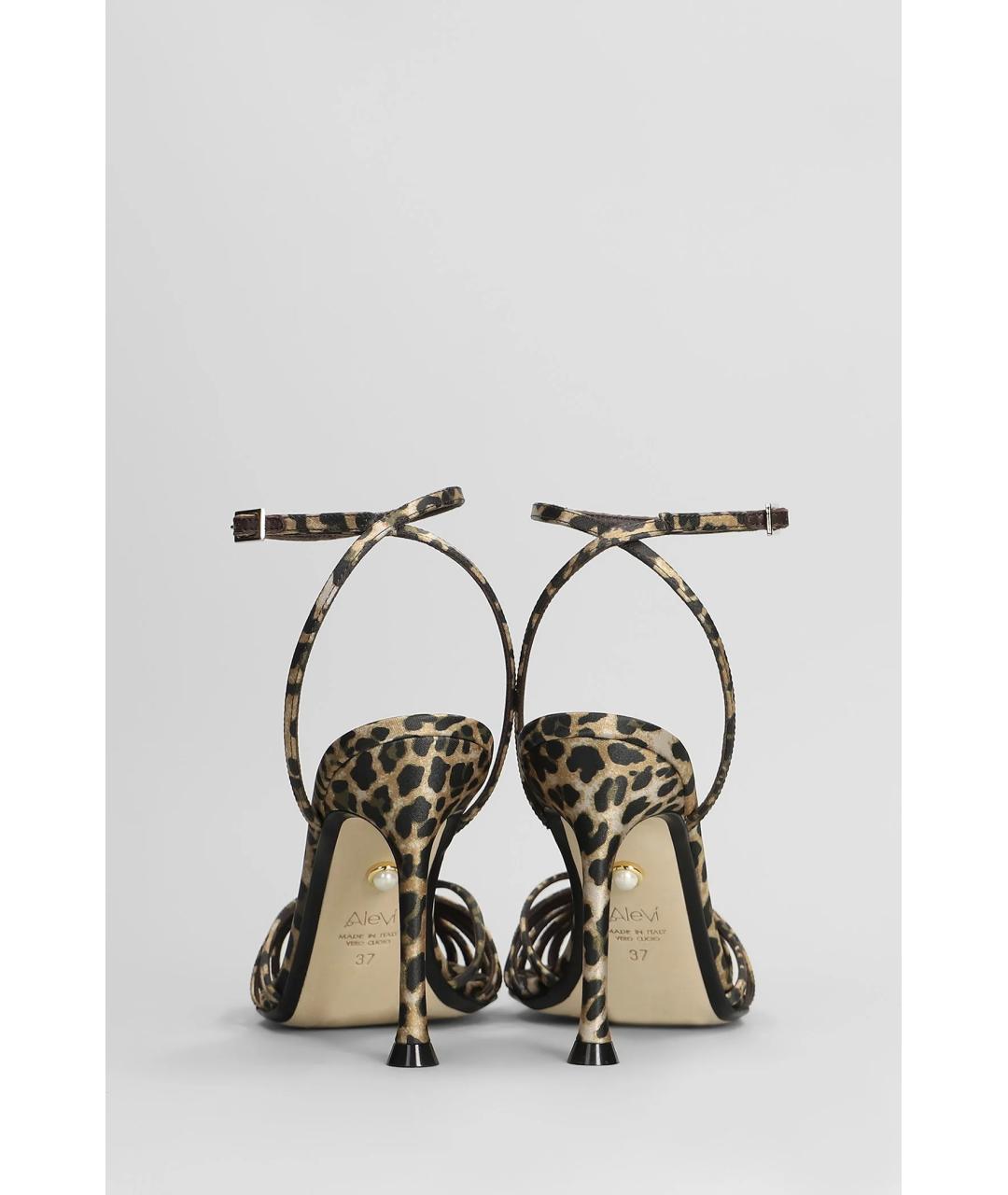 ALEVI Мульти кожаные босоножки, фото 4