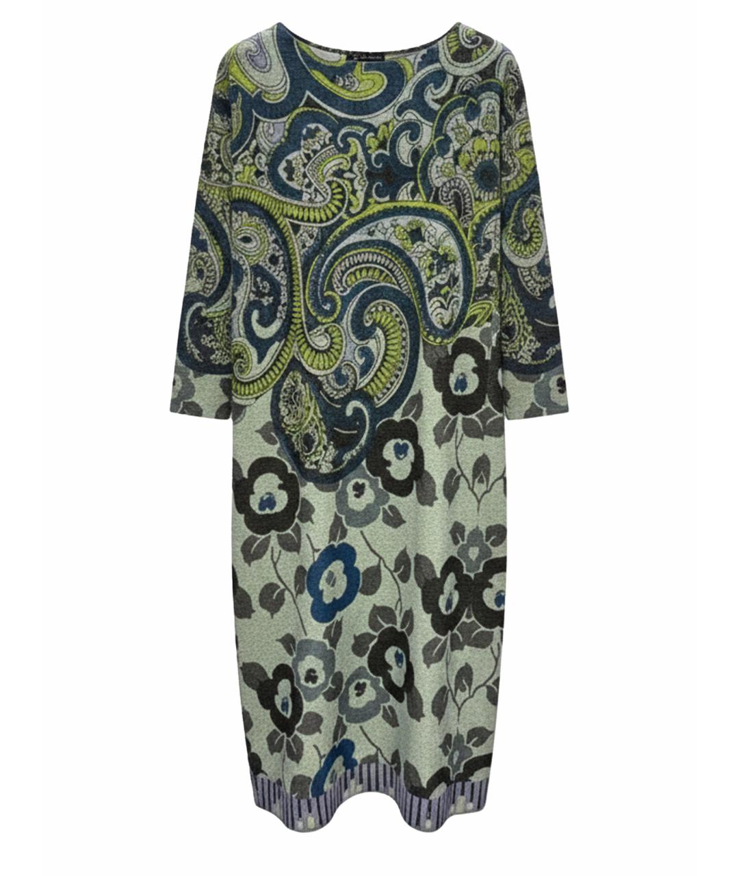 ETRO Мульти хлопковое повседневное платье, фото 1