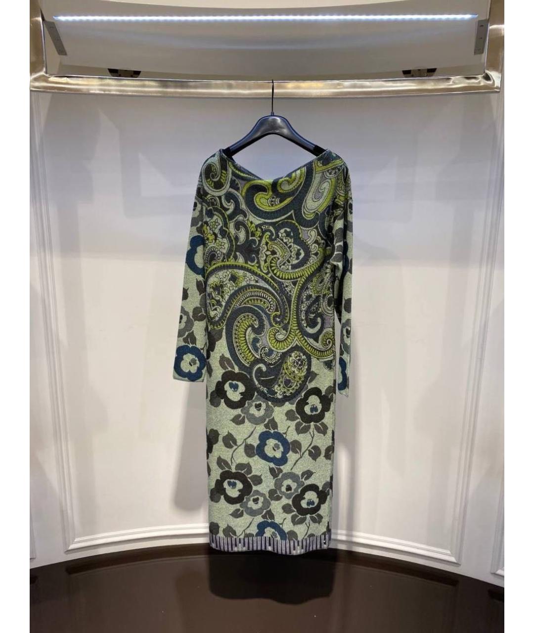 ETRO Мульти хлопковое повседневное платье, фото 2