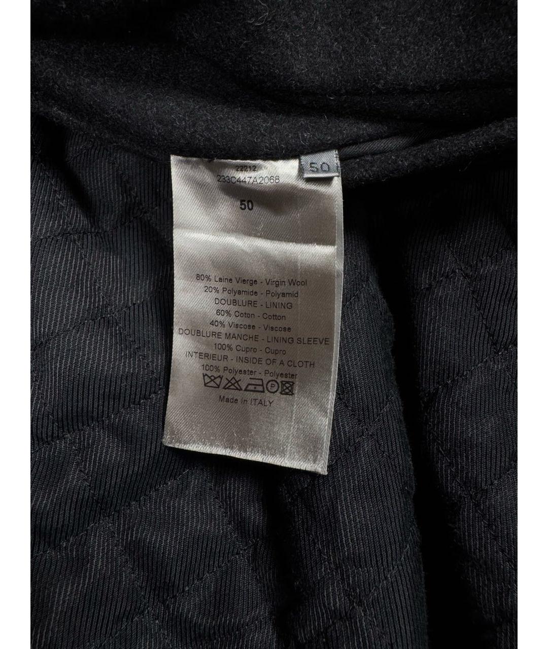 CHRISTIAN DIOR Серая шерстяная куртка, фото 8