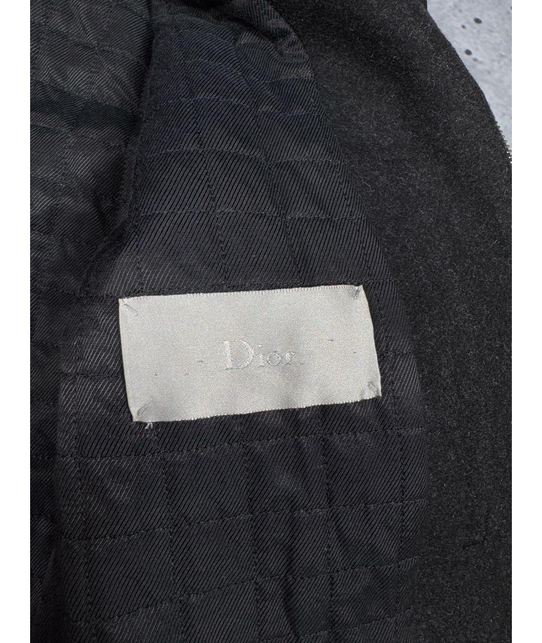 CHRISTIAN DIOR Серая шерстяная куртка, фото 5