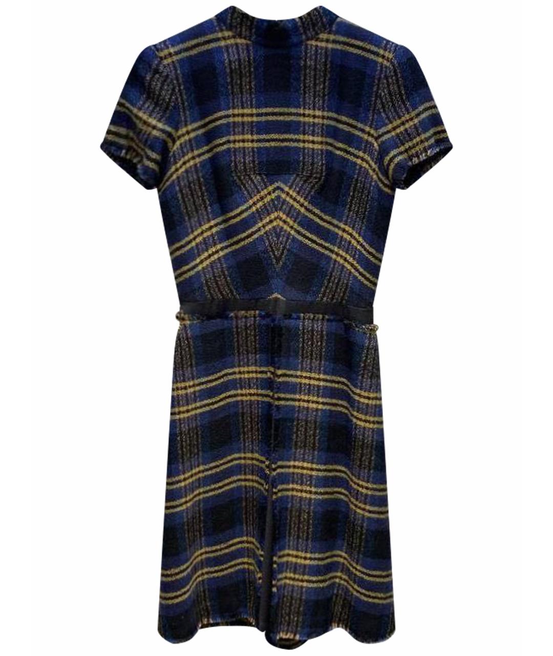 ETRO Темно-синее повседневное платье, фото 1