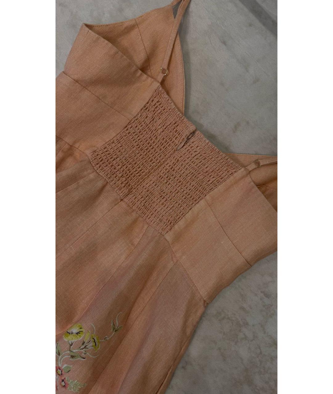 ZIMMERMANN Мульти льняной сарафан, фото 4