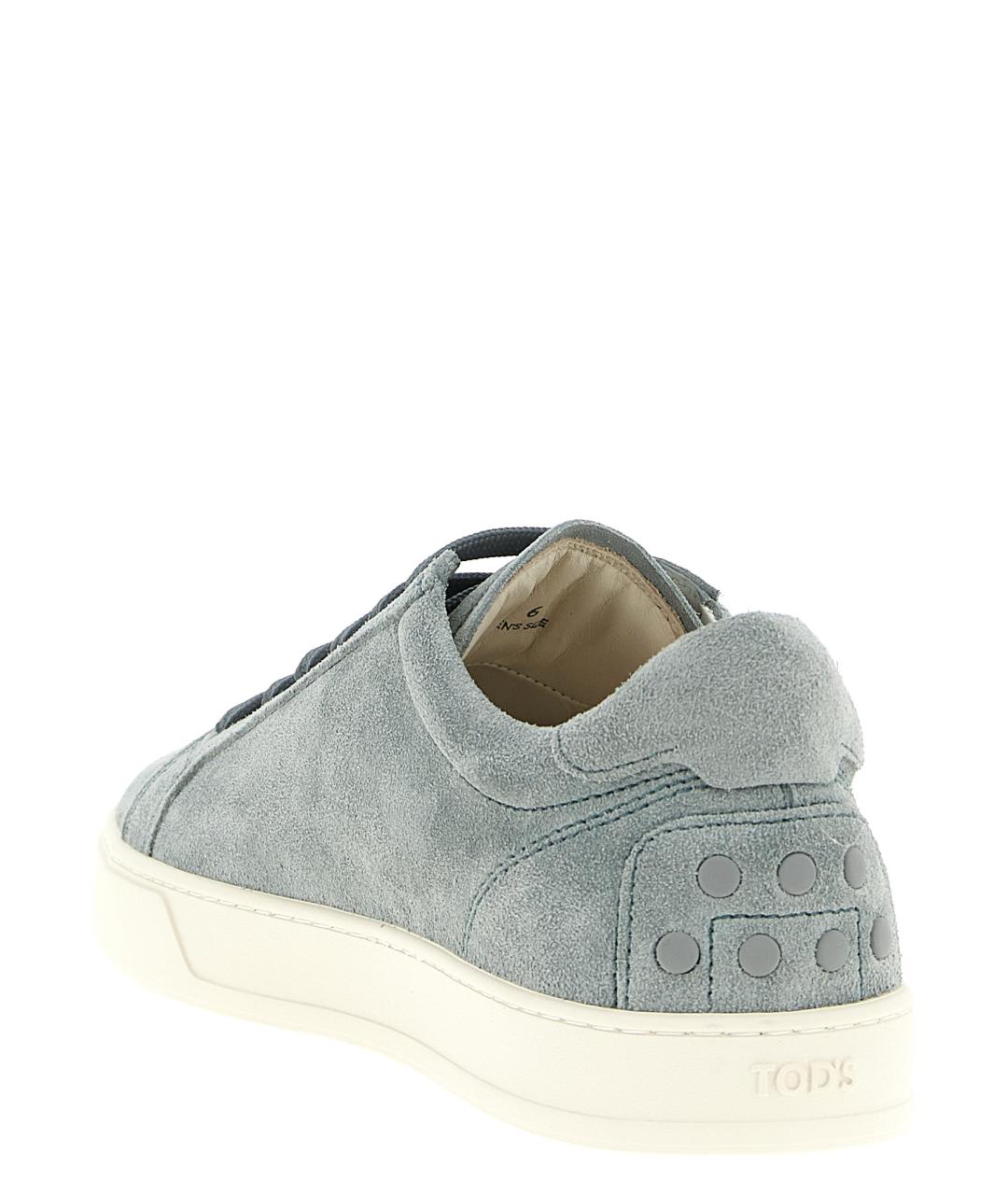 TOD'S Замшевые низкие кроссовки / кеды, фото 3