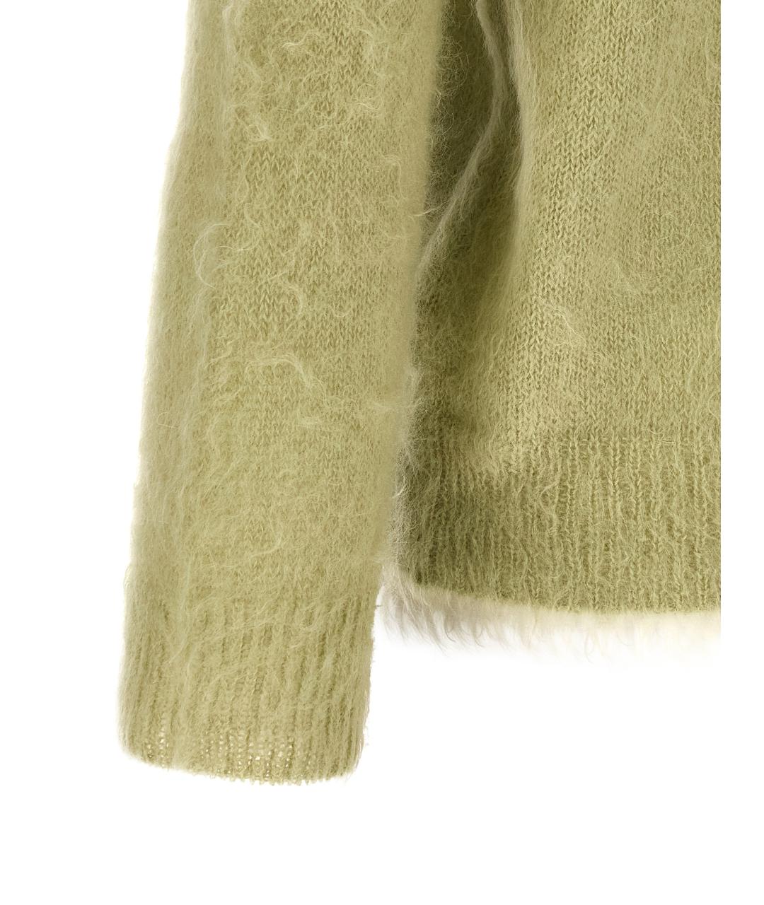 AURALEE Зеленые поло с длинным рукавом, фото 4