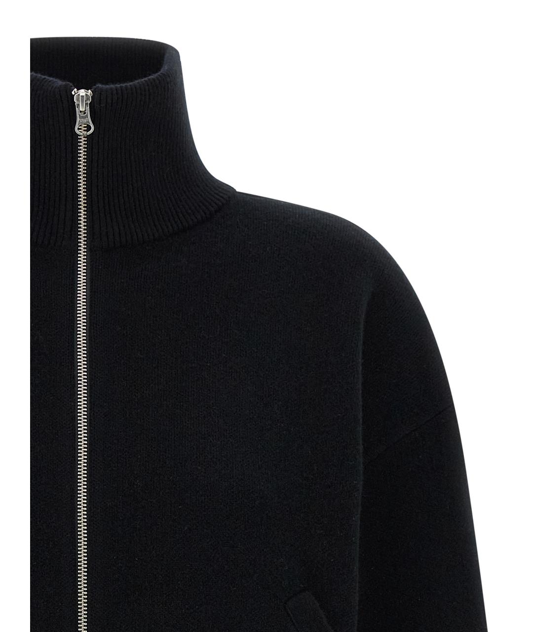 EXTREME CASHMERE Черный кашемировый кардиган, фото 3